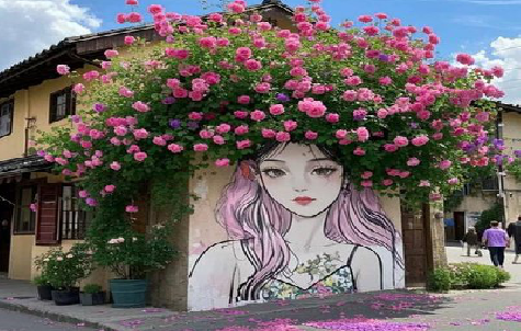 灵璧怎么设计网红打卡墙绘