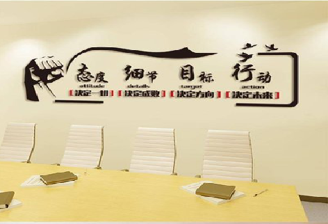 灵璧企业文化墙主要展示什么？