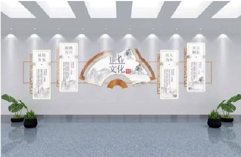 灵璧企业文化墙设计的核心要素。