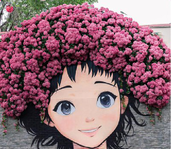 灵璧墙体彩绘-网红墙打卡