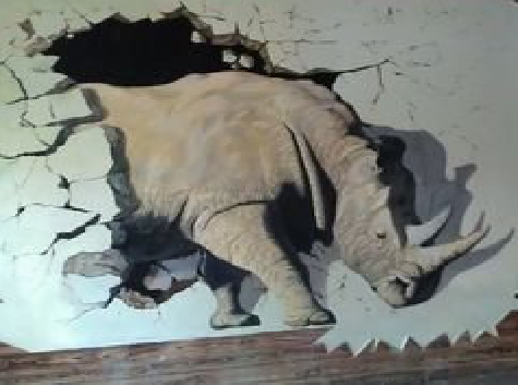 灵璧在墙绘中，如何绘制3D效果？