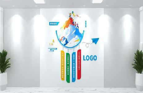 灵璧公司企业形象墙的工艺材料有哪些？