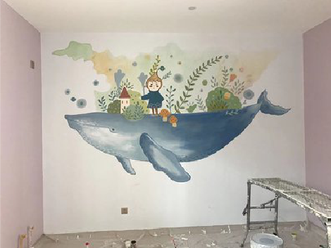 灵璧手绘墙的特点及优势。